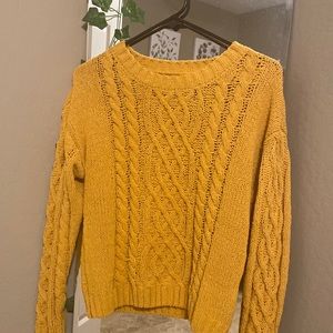 Mustard yellow sweater